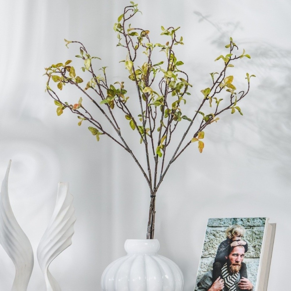 Branch Curly Willow - Branche de saule artificielle au toucher