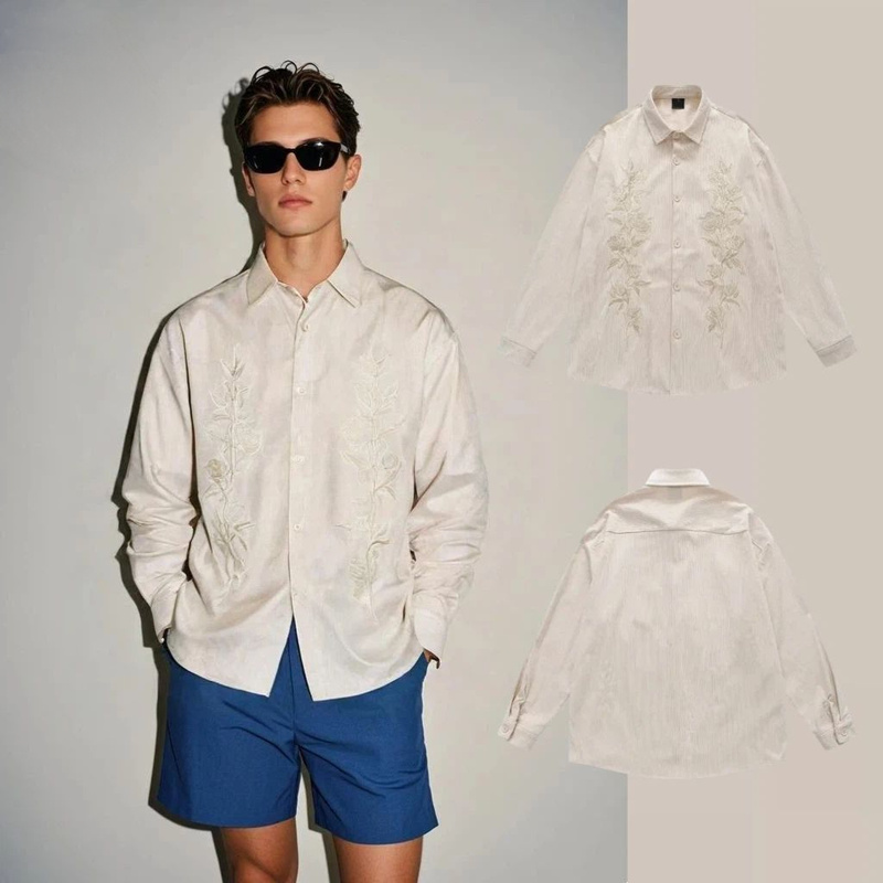 B&J Florist Supply Nyc - [B&C] Chemise à manches longues en