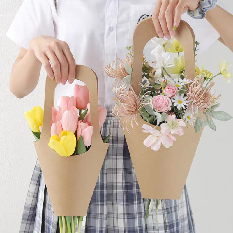 Florist Supply House - 10 sacs cadeaux en papier kraft