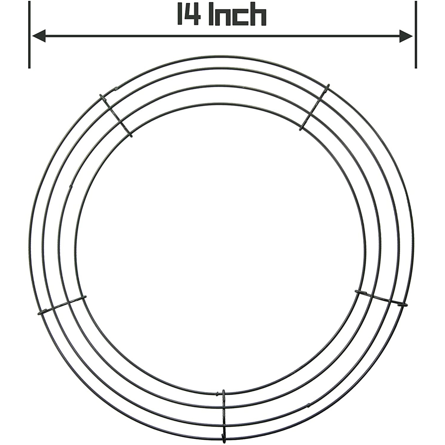 A25F - Cadre de couronne en fi - Wreath Form Wire avis et prix