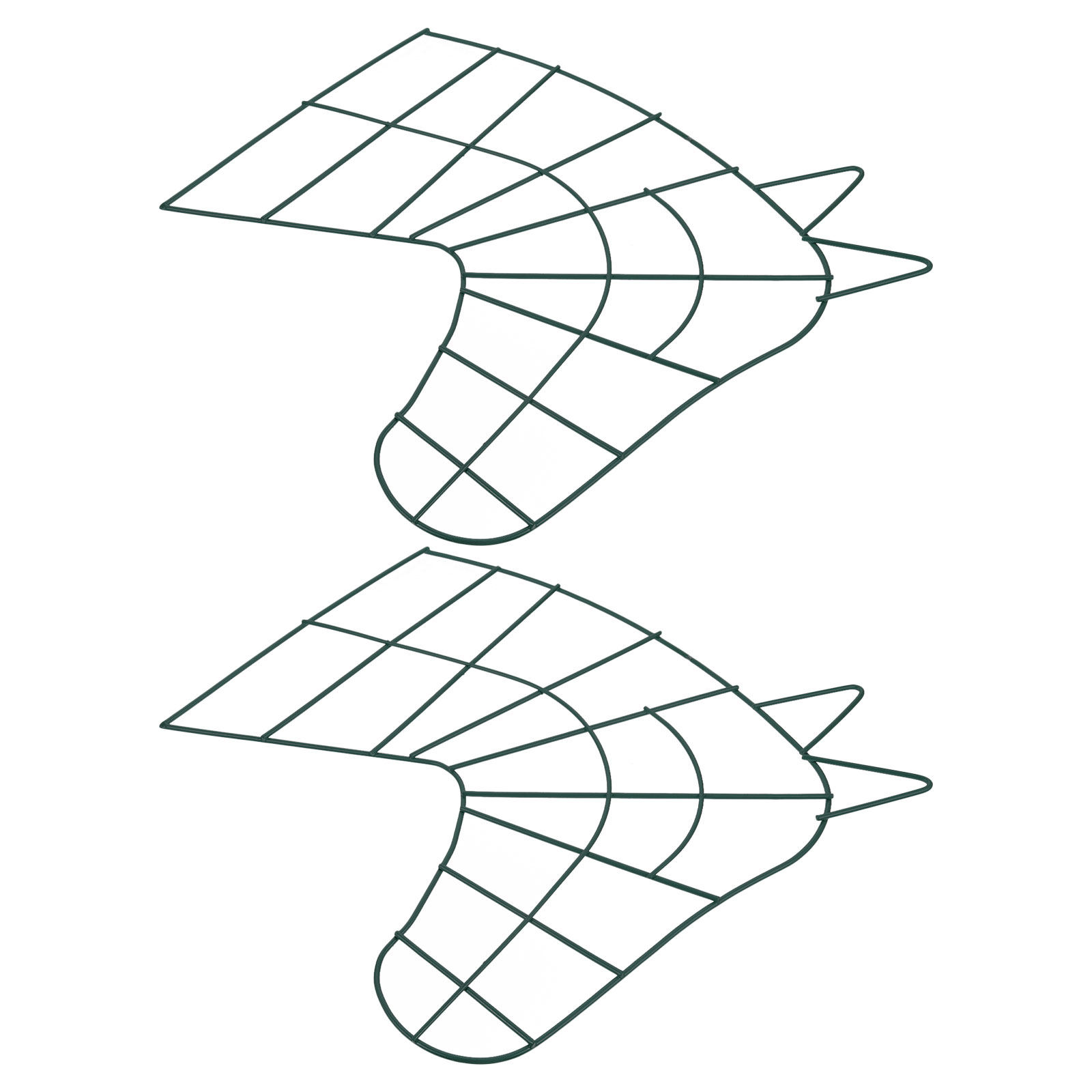 2 pièces, cadre en fil métalli - Wreath Form Wire avis et prix