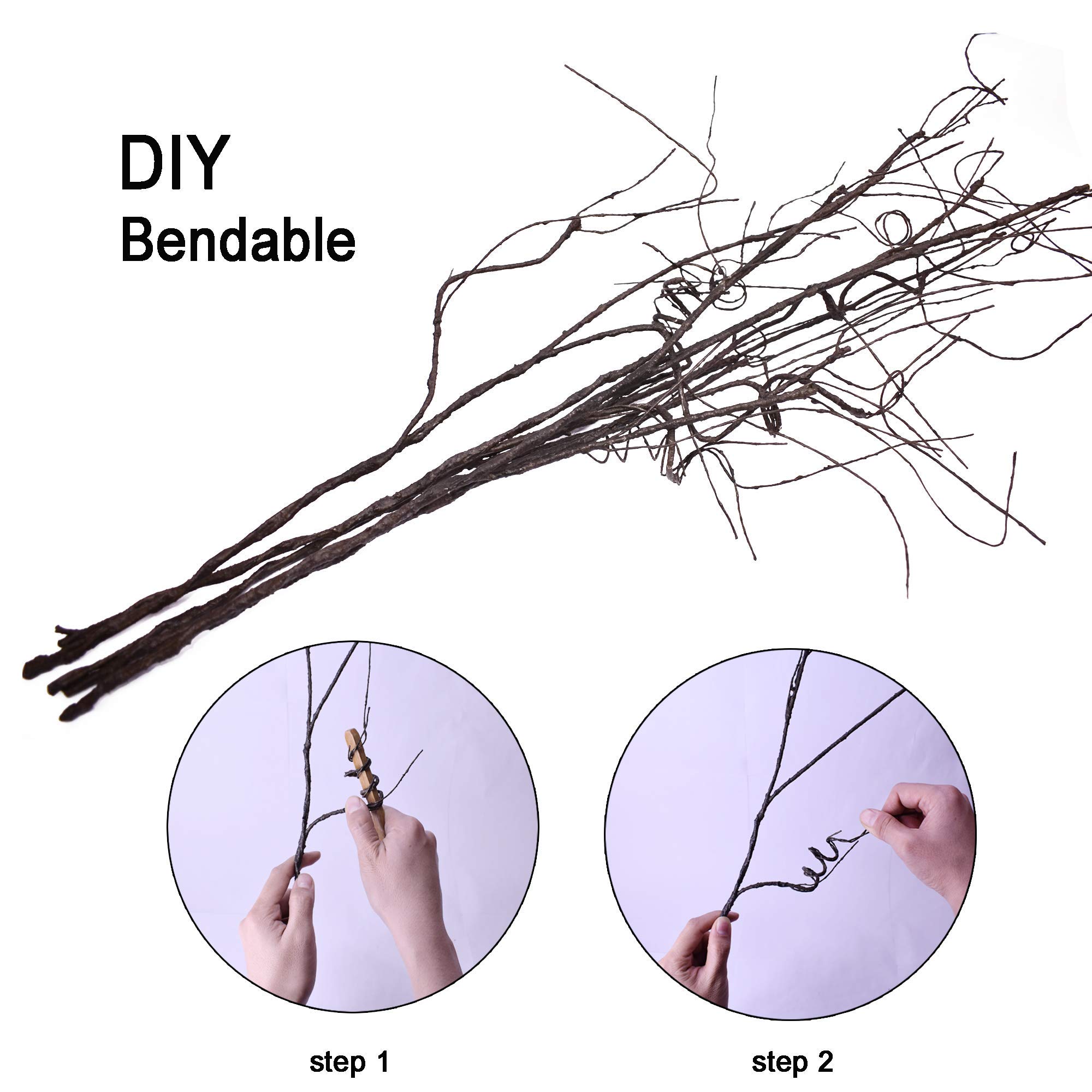 FeiLix 10 pièces de branches a - Branch Curly Willow avis et prix