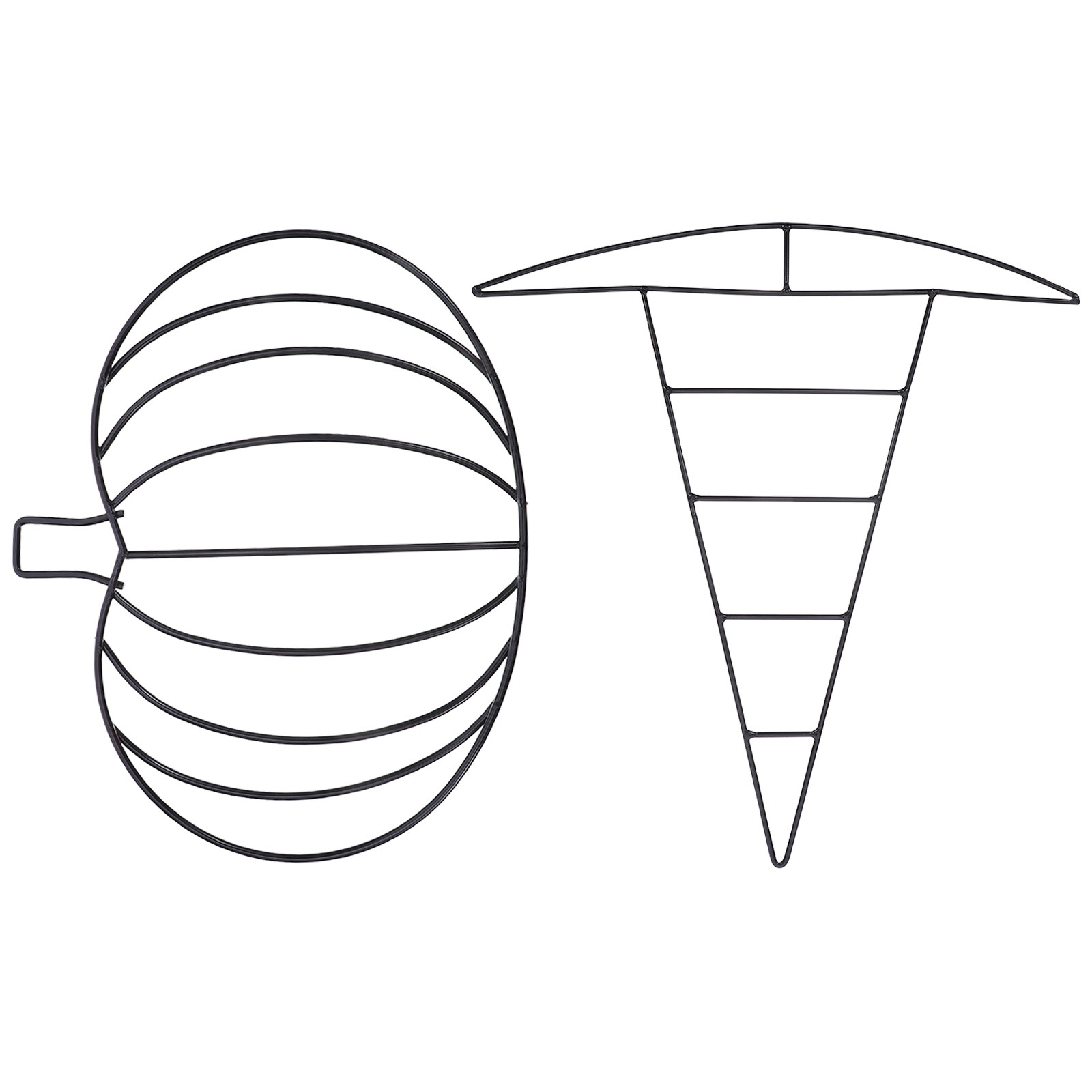 Lot de 2 Supports en fil de fe - Wreath Form Wire avis et prix