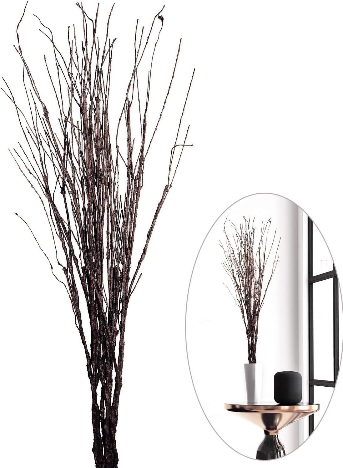 10 pièces de branches artifici - Branch Curly Willow avis et prix