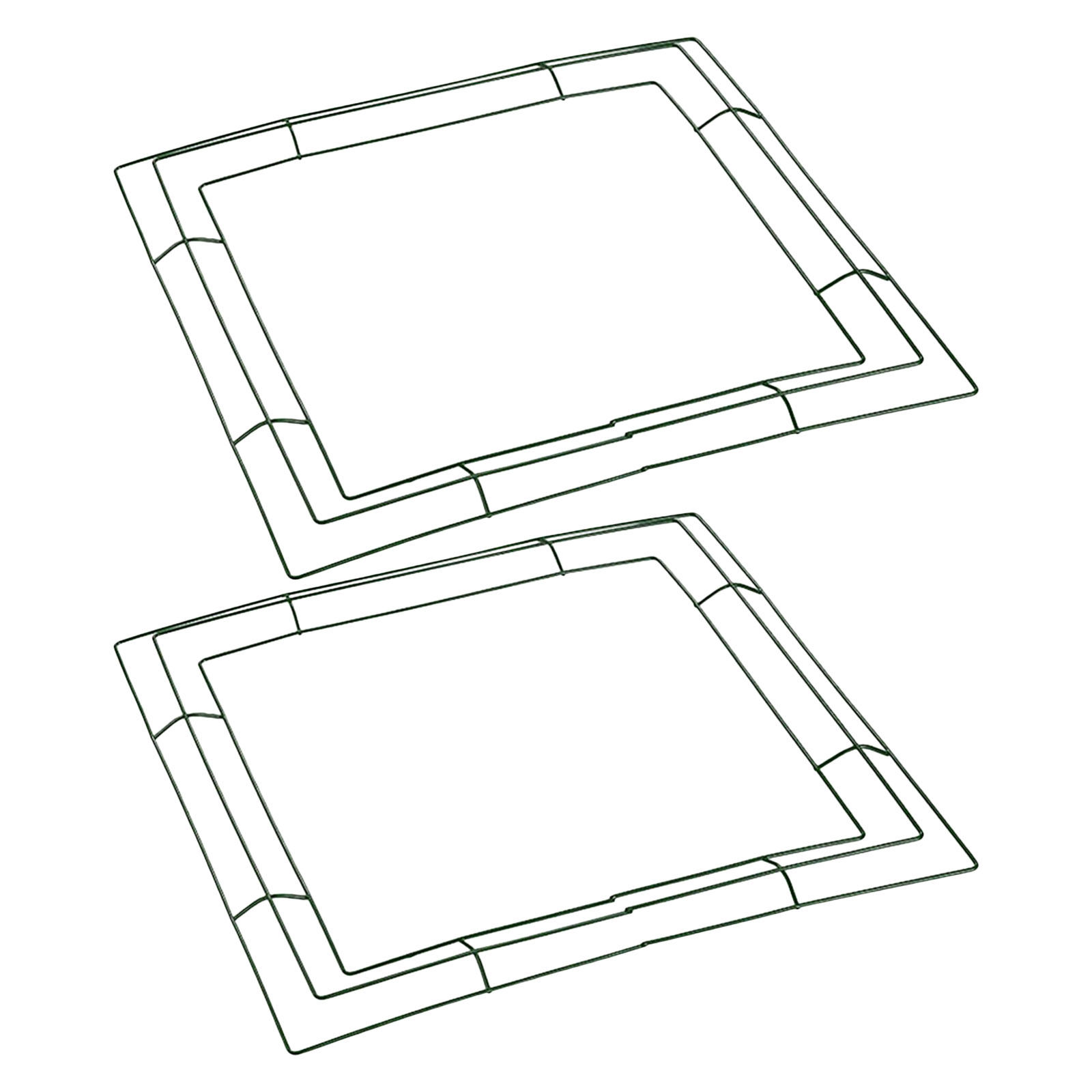 Cadre carré pour couronne flor - Wreath Form Wire avis et prix