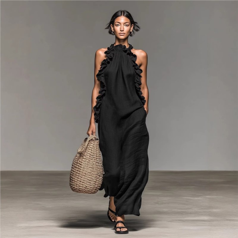 Robe longue maxi personnalisab - B&J Florist Supply Nyc avis et prix