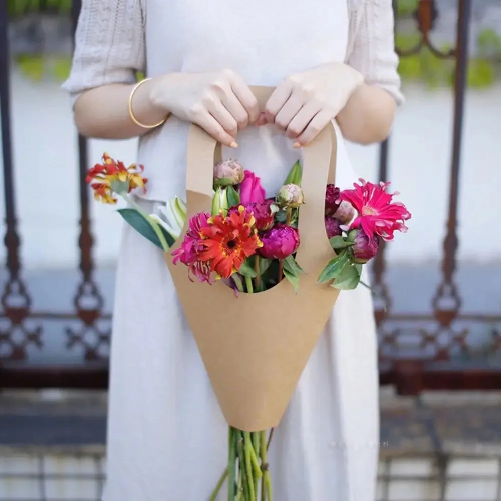 10 sacs cadeaux en papier kraf - Florist Supply House avis et prix