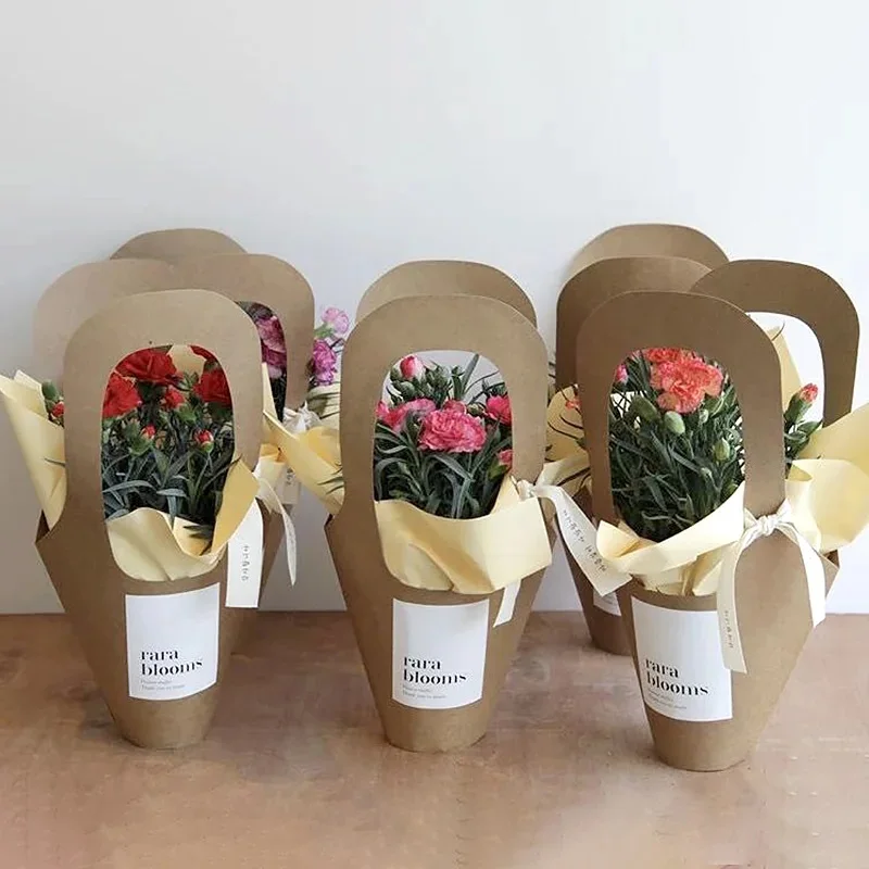 10 sacs cadeaux en papier kraf - Florist Supply House avis et prix